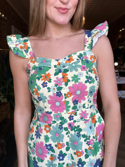 Verdi Floral Romper