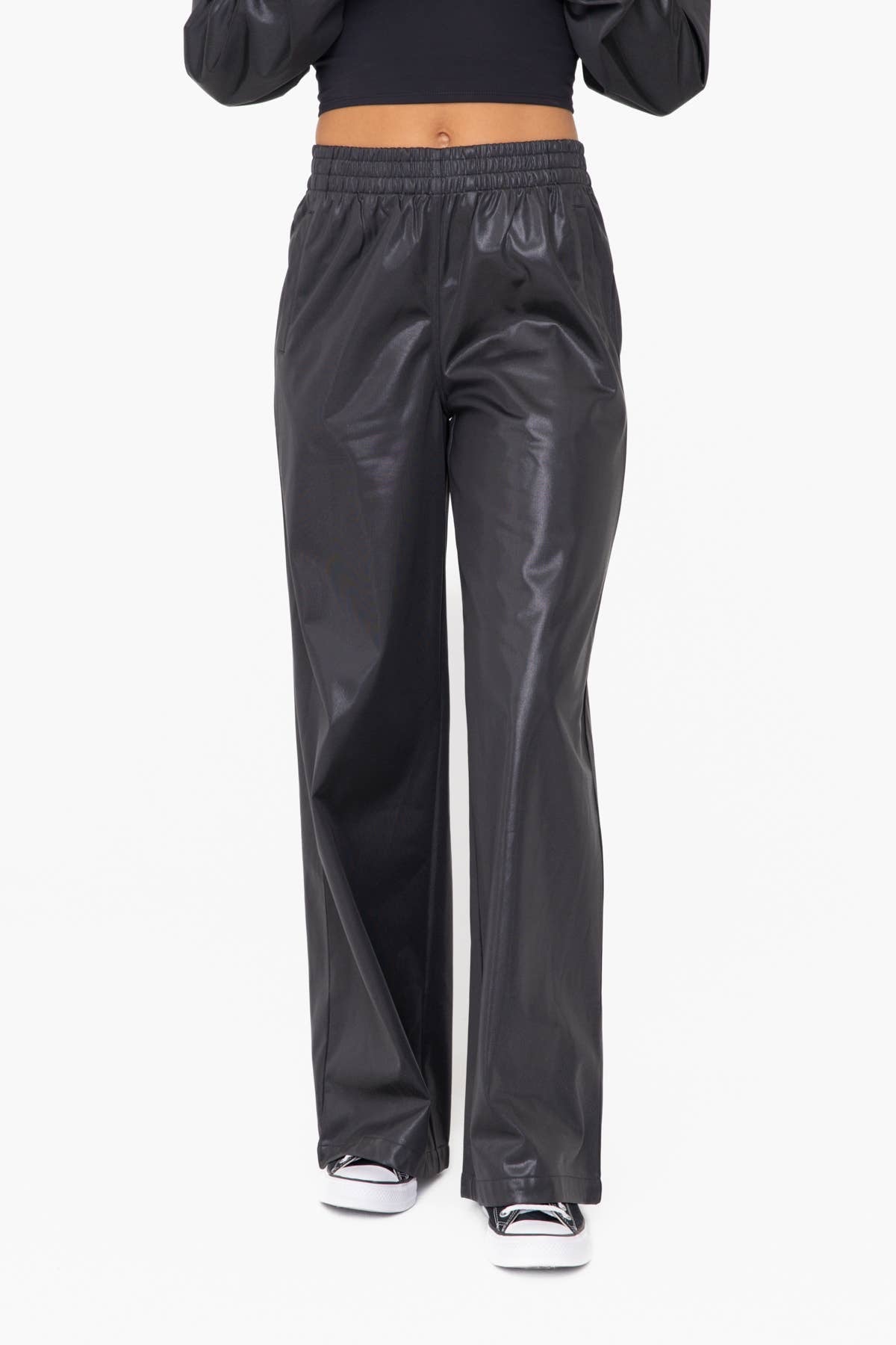 It Girl Leather Wide Leg