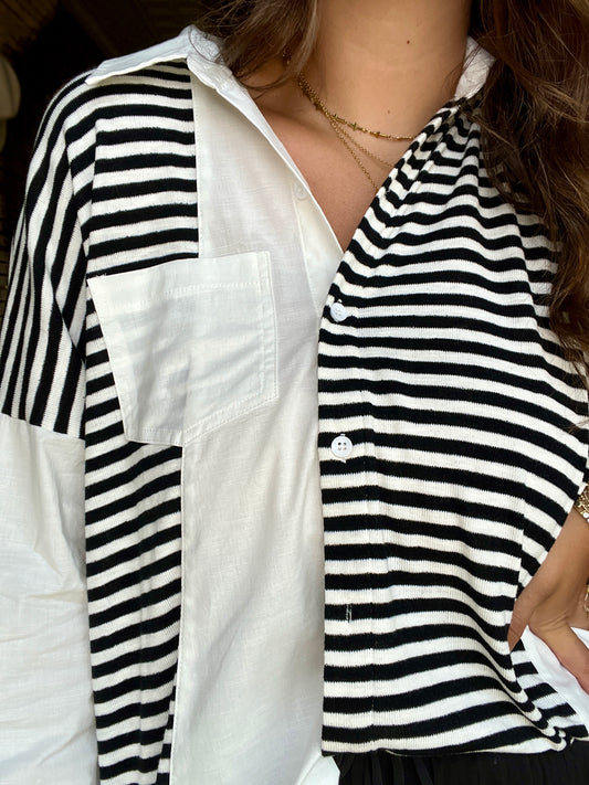 Kenna Striped Top