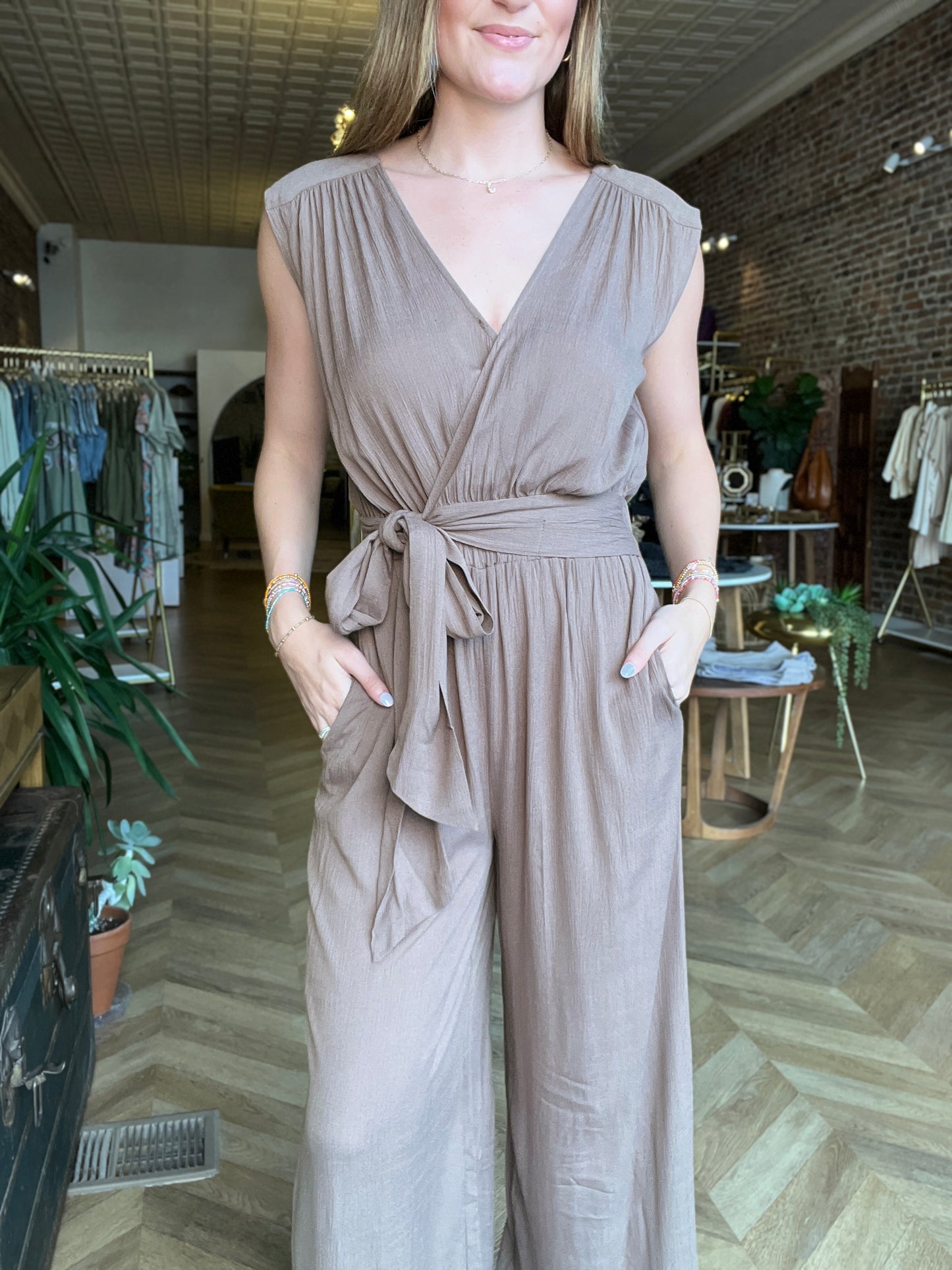 Tamara Wrap Jumpsuit