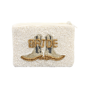 BRIDE Cowboy Boots Coin Pouch