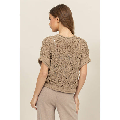 Nelly Crochet Top