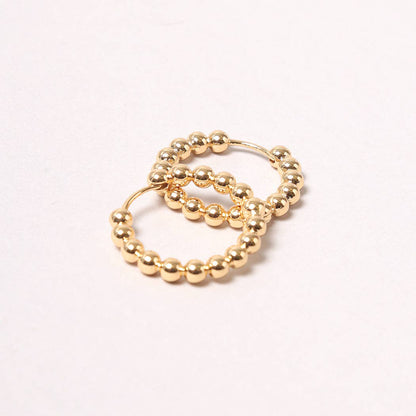 Ball Hoop Earring