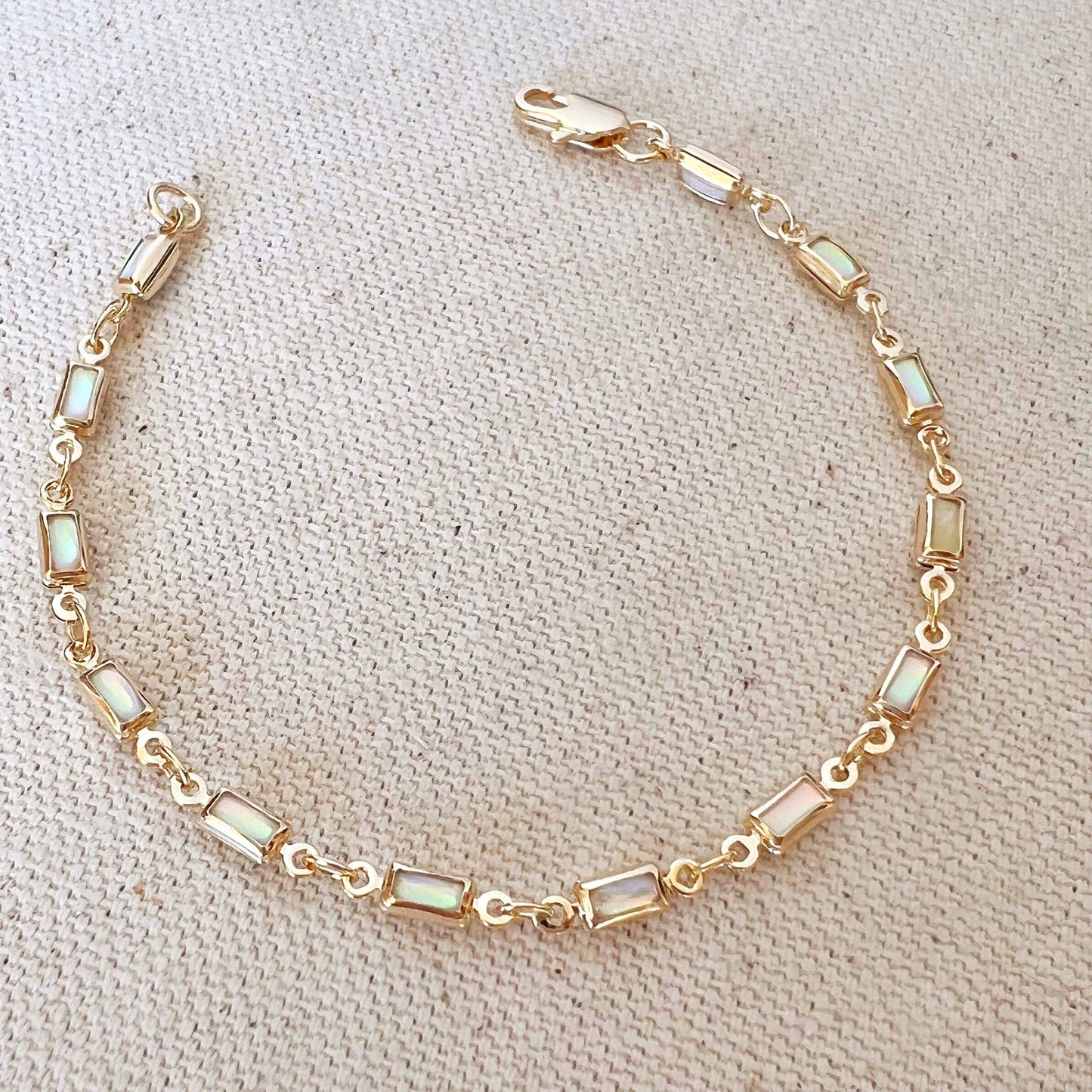 Opal Bracelet- Gold Filled