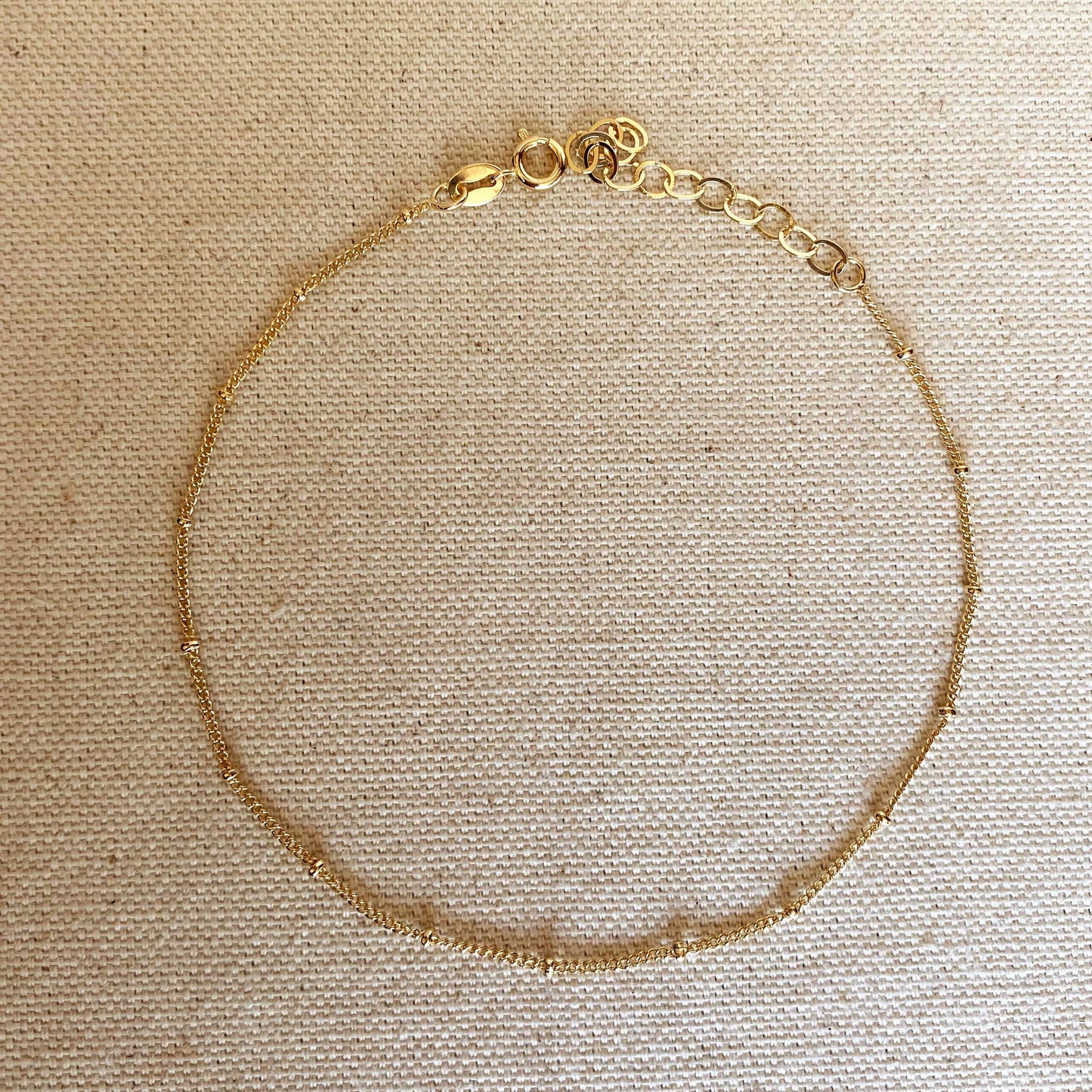 Satellite Chain Anklet